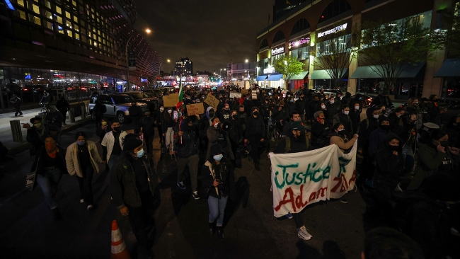 ABD'de polisin 13 yaşındaki çocuğu öldürmesi protesto edildi