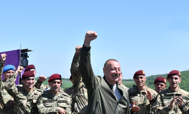 Karabağ'ın sembol şehri Şuşa'da ''Harıbülbül'' müzik festivali / Fotoğraf: AA