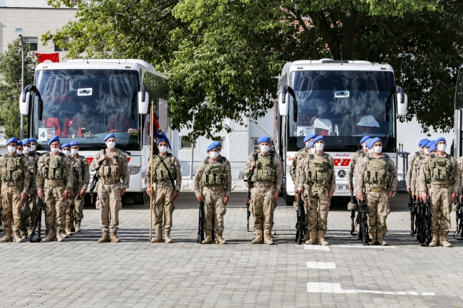 Mehmetçik dualarla Suriye'ye uğurlandı