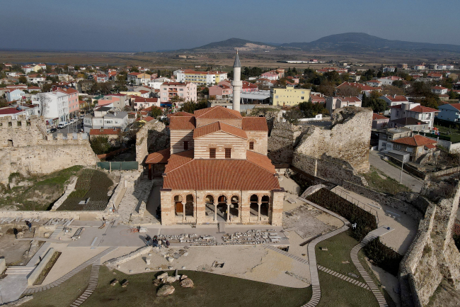 Enez Fatih Camii 56 yıl sonra yeniden ibadete açılacak