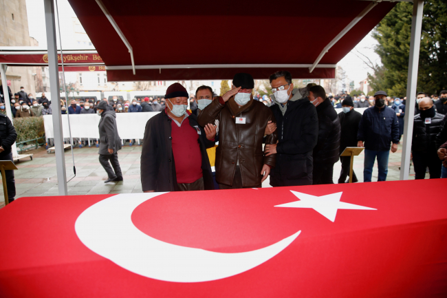 Şırnak şehidi Piyade Er Tarık Tarcan'a veda