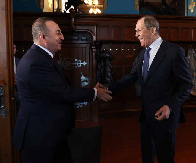 Çavuşoğlu ve Lavrov ortak basın toplantısında konuştu