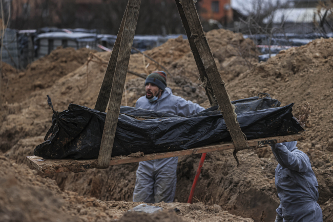 Ukrayna'nın doğusu savaşın ilk gününden bu yana trajedilere sahne oluyor. Foto: AA