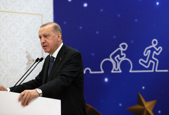 Cumhurbaşkanı Erdoğan: Spordaki başarılarımız tesadüf değildir