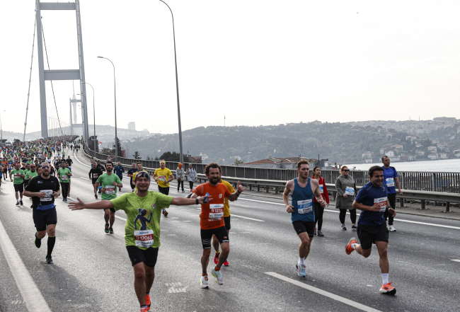 İstanbul Maratonu'nda kazananlar belli oldu