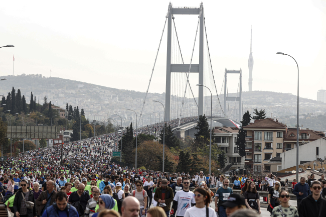 İstanbul Maratonu'nda kazananlar belli oldu