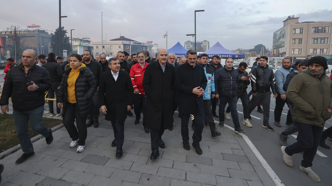 Bakan Soylu: Gölyaka'da 8 bin konut denetlenecek