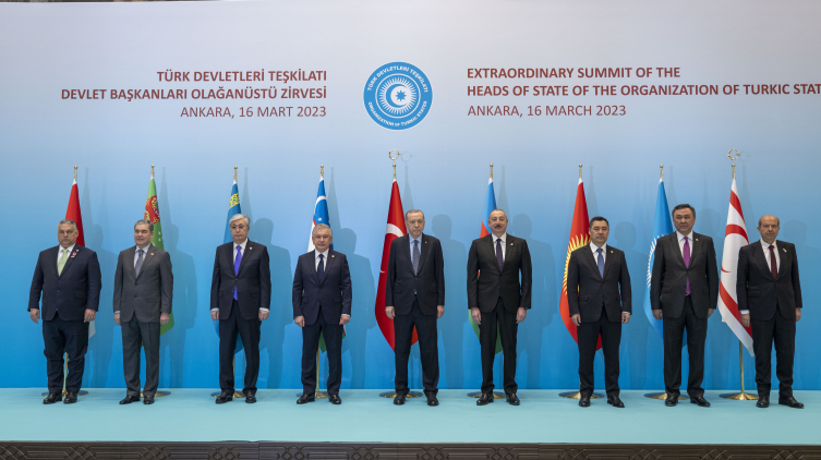 [Türk Devletleri Teşkilatı Olağanüstü Zirve Toplantısı (16 Mart 2023) | Fotoğraf: AA]