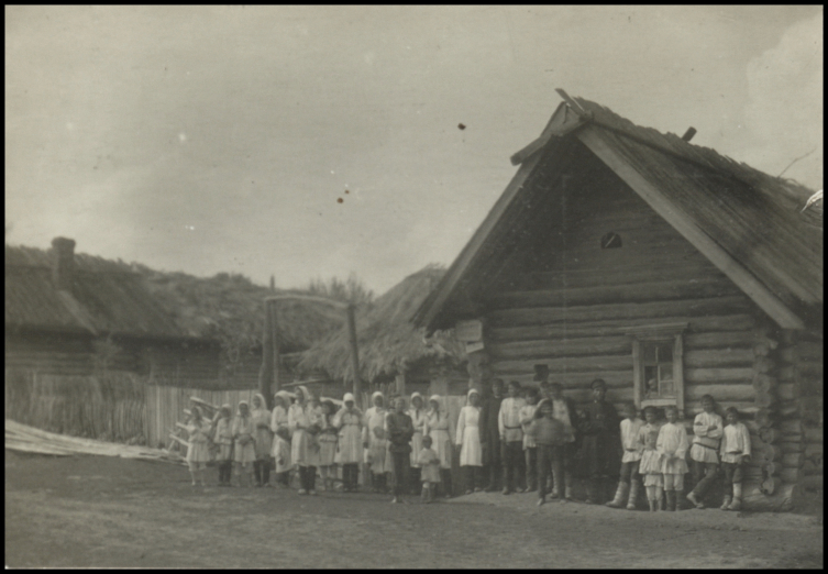 1912-1913 yılında Çuvaşistan'da yaşayan Çuvaşlar | Fotoğraf: AA