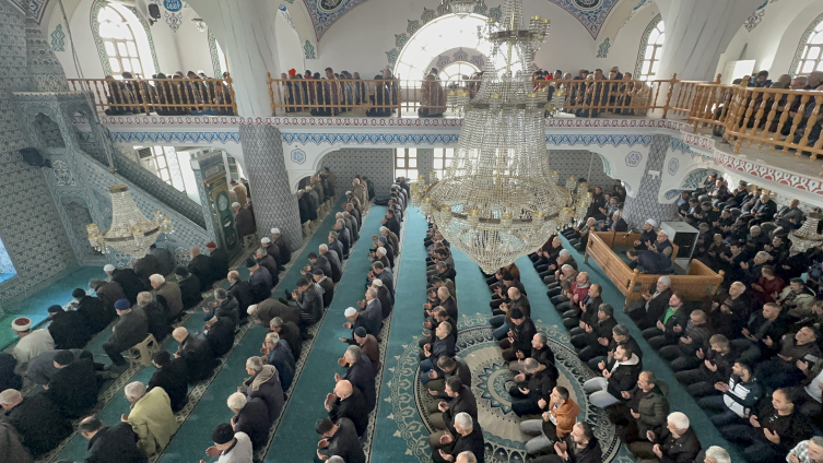 İstanbul'da Filistinliler için dua edildi