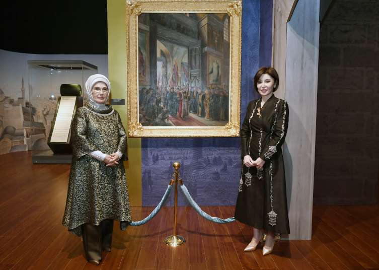 Emine Erdoğan, Ziroat Mirziyoyeva ile bir araya geldi