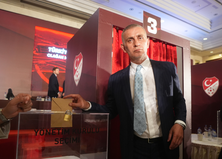 İbrahim Hacıosmanoğlu, TFF Başkanı seçildi