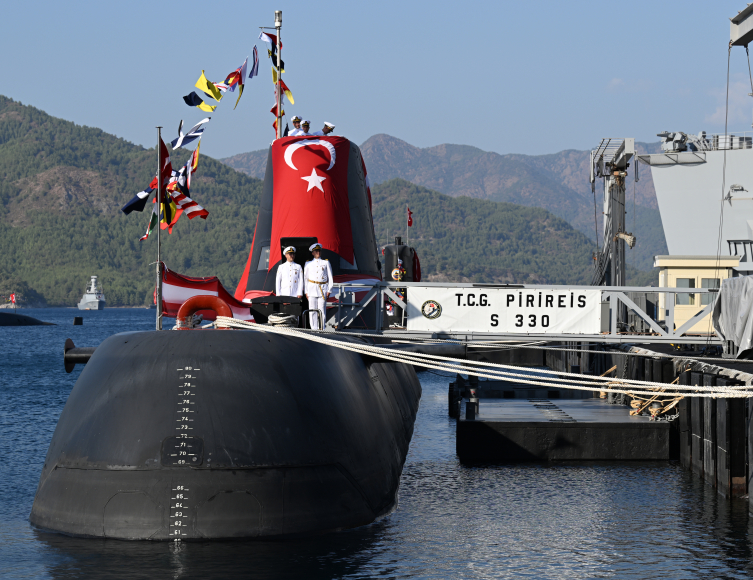 TCG Pirireis sahip olduğu kimi teknolojilerle Türkiye için ilkleri de beraberinde getiriyor. Foto: AA