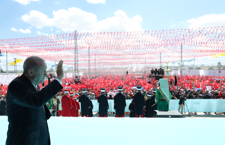 Cumhurbaşkanı Erdoğan: Bizim yürüyüşümüz Türkiye Yüzyılı'nadır