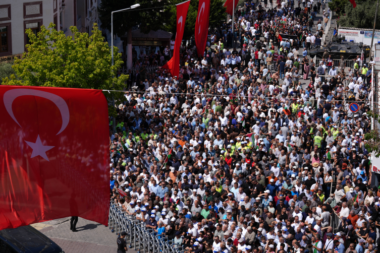 Şehit Ayşenur Ezgi Eygi son yolculuğuna uğurlandı