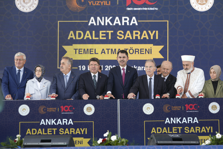 Yeni Ankara Adalet Sarayı'nın temeli atıldı