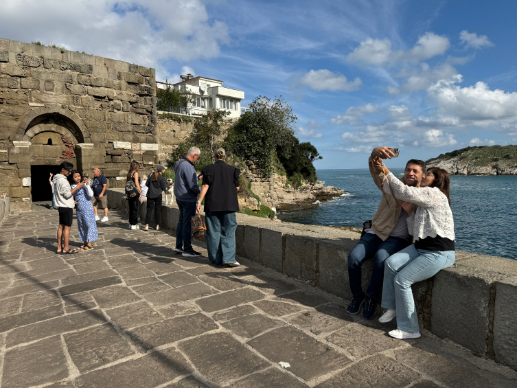 Amasra, kruvaziyer turizmde rekor tazeledi