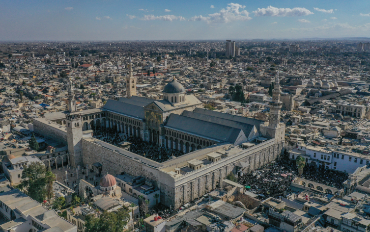 Emevi Camii, İslam dünyasının en önemli simgelerinden biri kabul ediliyor. Foto: AA