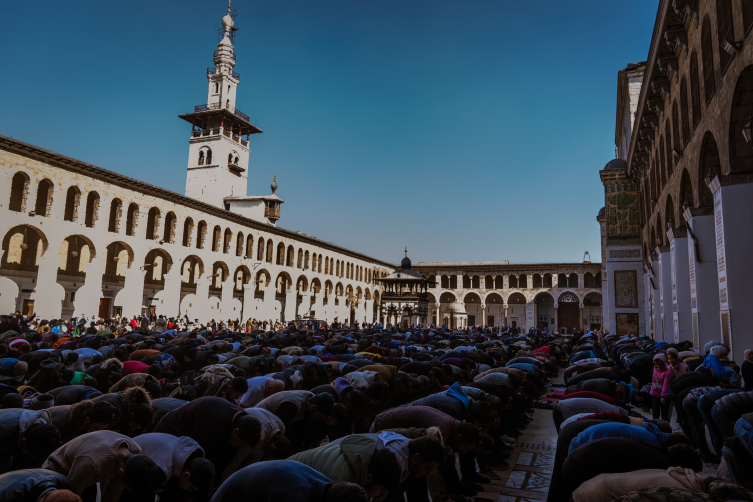 Emevi Camii sadece Suriye için değil İslam alemi adına da çok değerli bir yer. Foto: AA