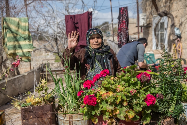 Afrin kırsalında sivil halk, evlerine dönüyor