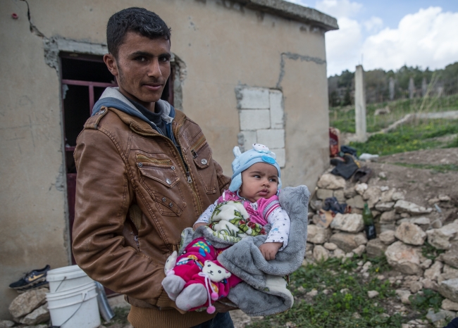 Afrin kırsalında sivil halk, evlerine dönüyor