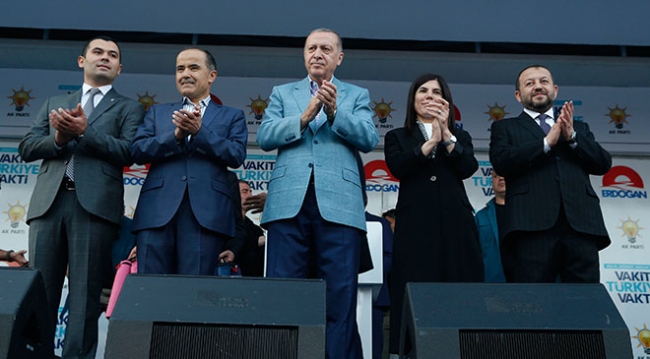 Cumhurbaşkanı Recep Tayyip Erdoğan: Kendi projelerimizle yarışıyoruz