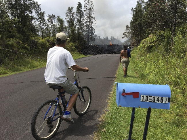 Hawaii'de yanardağ tehlikesi yüzünden 2 bin kişi tahliye edildi