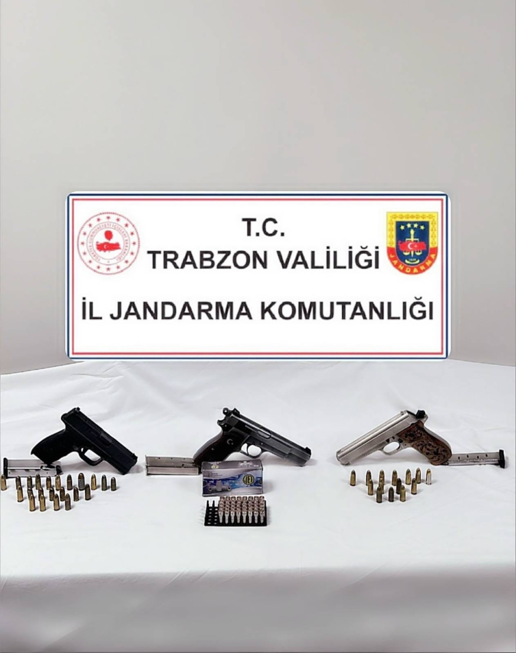 Trabzon'da düğünde havaya ateş açan 7 kişi yakalandı