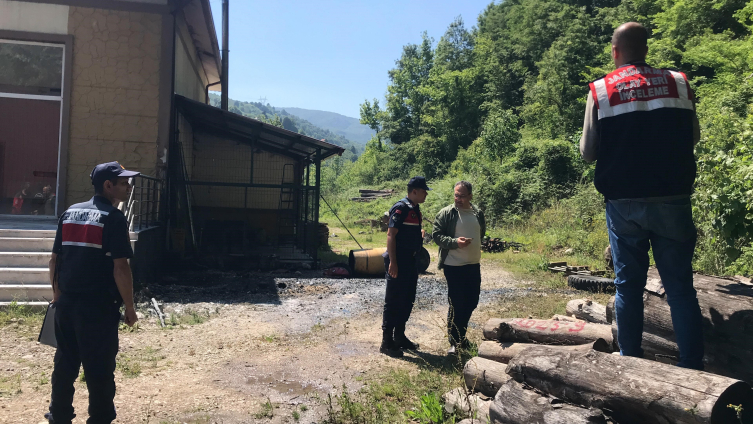 Sakarya'da boya varilinin patlaması sonucu 3 orman işçisi yaralandı