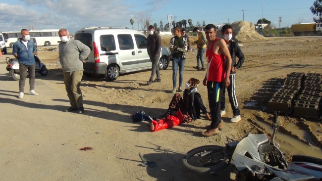 Tamir için bırakılan otomobille drift yaptı, 3 kişi yaralandı