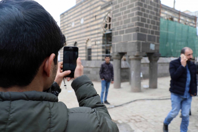 Diyarbakır'daki "Dört Ayaklı Minare" yeniden ziyarete açıldı