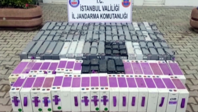 Akü hırsızı kardeşleri, Jandarma ekipleri suçüstü yakaladı