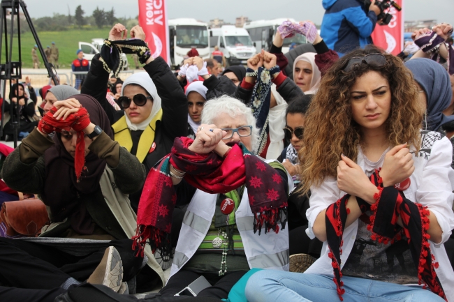 "Vicdan Konvoyu" Hatay'da