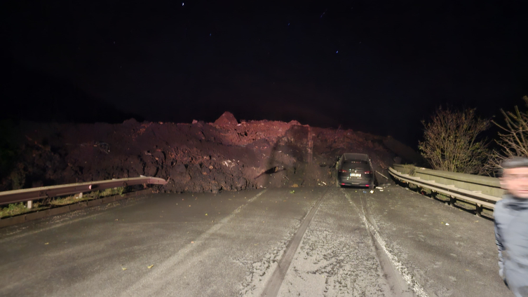 Artvin'de heyelan: Karadeniz Sahil Yolu ulaşıma kapandı