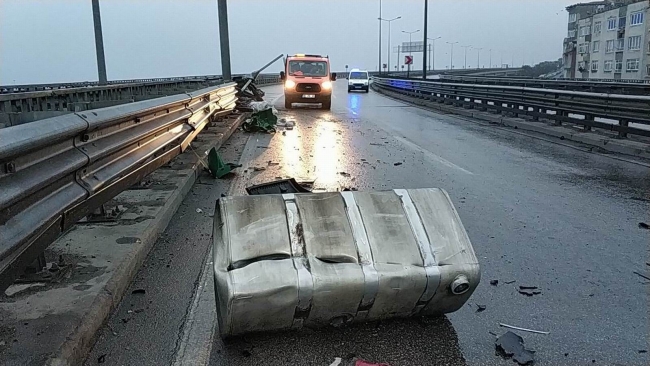 Samsun'da zincirleme trafik kazası: 15 yaralı