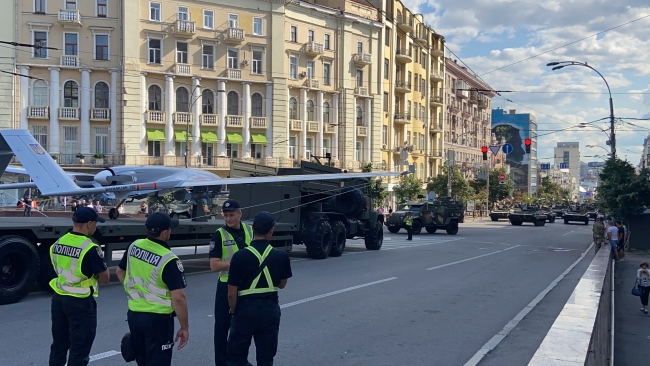 Bayraktar TB2 Ukrayna sokaklarında