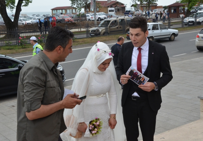 Başbakan'ı düğüne davet etmek için 750 kilometre yol geldiler