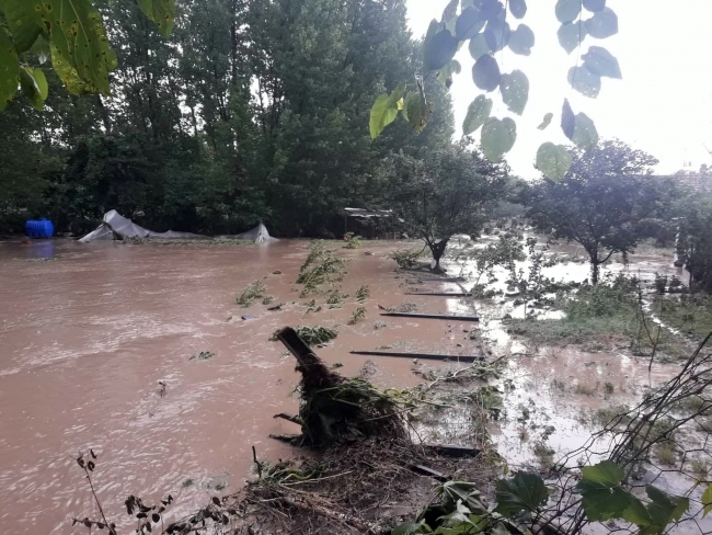 Çanakkale'de sağanak sele neden oldu: 5 yaralı