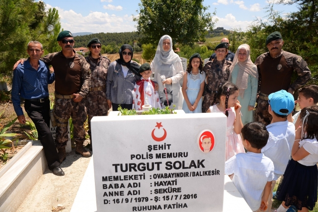 Şehit Turgut Solak'ın oğluna unutulmaz sünnet düğünü