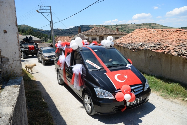 Şehit Turgut Solak'ın oğluna unutulmaz sünnet düğünü