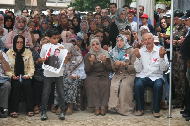 Şehit polis memuru Mehmet Ali Doğan son yolculuğuna uğurlandı