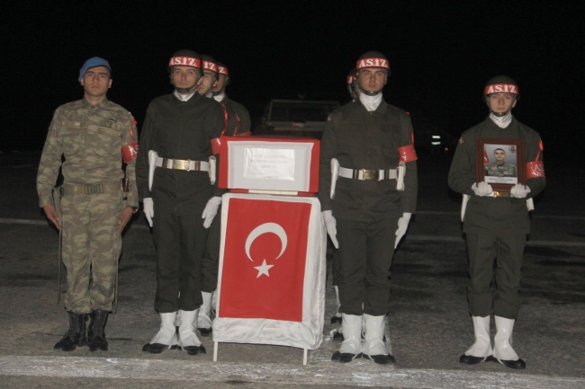 Hakkari Yüksekova şehidi memleketine uğurlandı