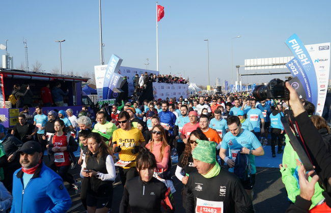 Tarihi Yarımada'da maraton heyecanı