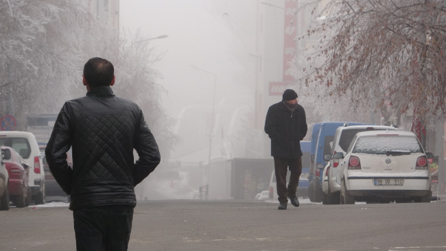 Ardahan'da sıcaklık eksi 16,7 derece ölçüldü