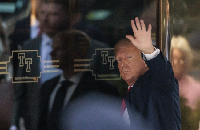 Trump, bugün hakim karşısına çıkmak üzere New York’ta