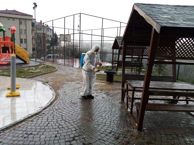 Safranbolu'da koronavirüs tedbirleri