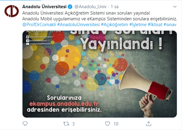 AÖF soruları açıklandı. AÖF sınav sonuçları ne zaman açıklanacak? 2020 AÖF sınav soruları açıklandı mı?