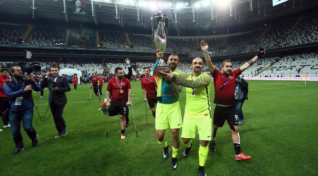 Ampute Futbol Milli Takımımız Avrupa Şampiyonu