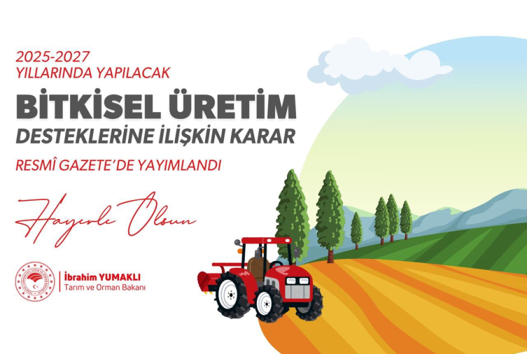 Tarımsal üretimde yeni dönem