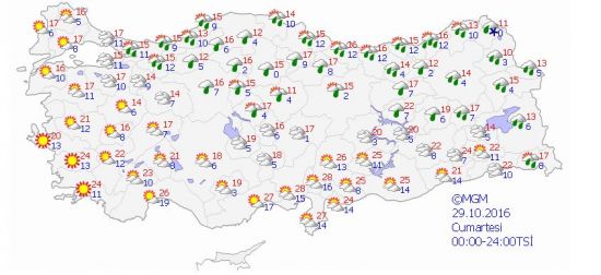 Bu illerimizde kar yağışı bekleniyor